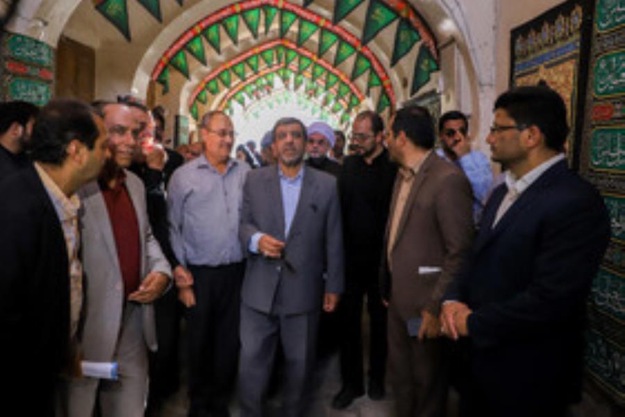 سفر وزیر میراث فرهنگی، صنایع دستی و گردشگری به نائین و مبارکه